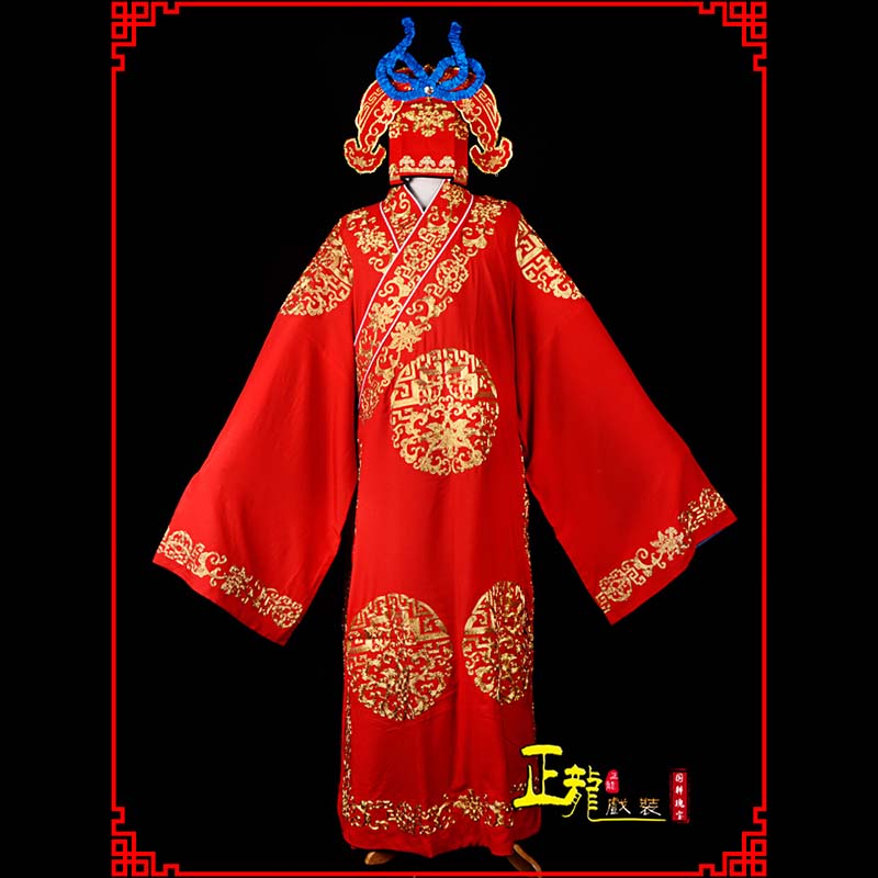 和顺武生服装软绉全金武生衣